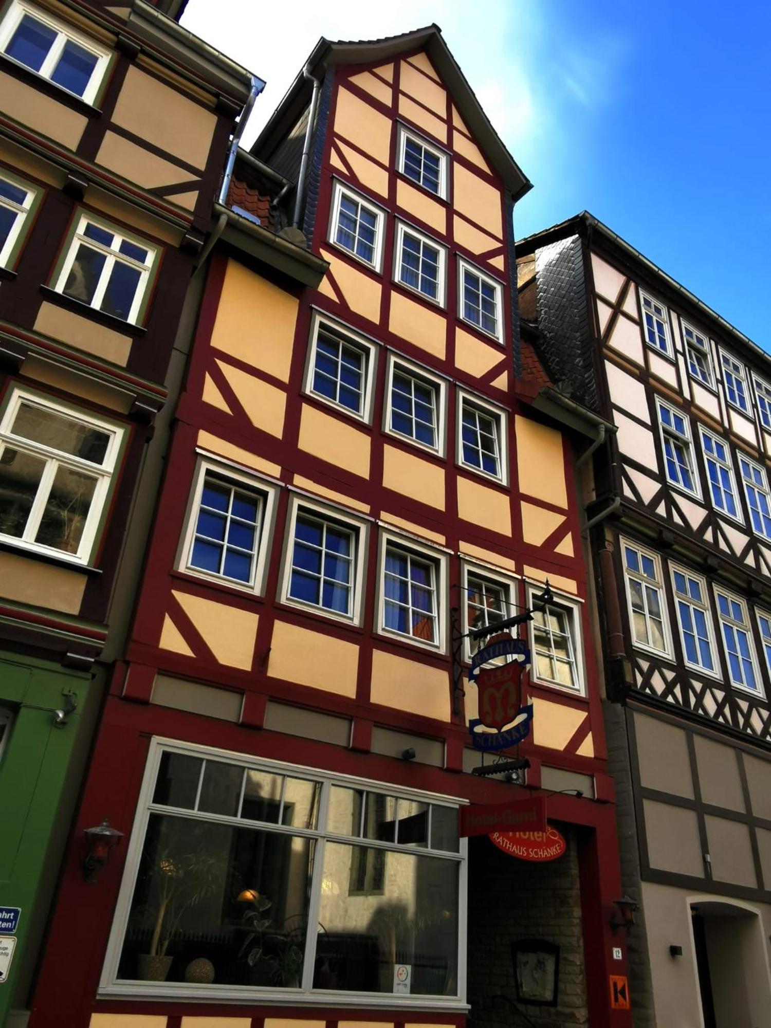 Alte Rathausschaenke - Hotel Garni Hannoversch Münden Extérieur photo